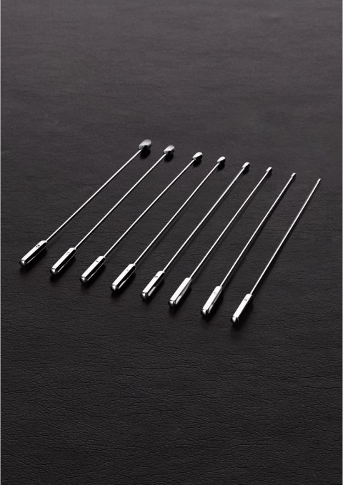 Steel Zestaw do sondowania - 8 elementow, stal nierdzewna, etui Steel Zestaw do sondowania - 8 elementow, stal nierdzewna, etui