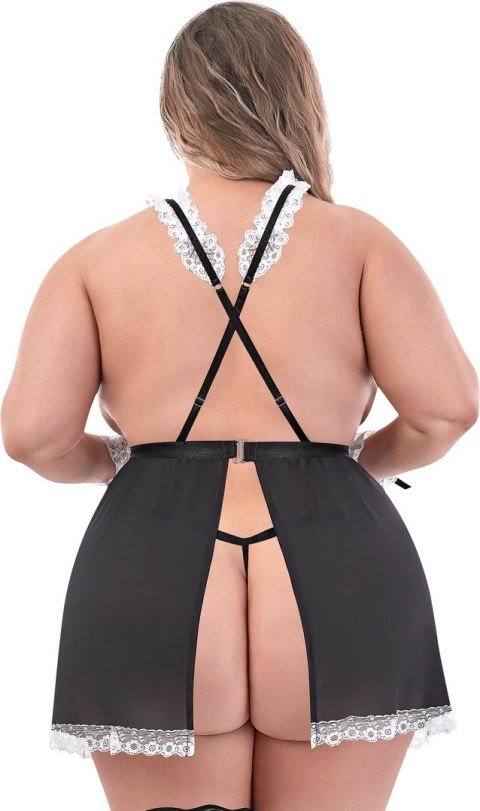 Magic Silk Dirty Duster Sukienka Dress Up Plus Size z koronką Magic Silk Dirty Duster Sukienka Dress Up Plus Size z koronką