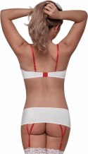 Magic Silk Dress Up SM - Komplet Pielęgniarki z Mini Spodniczką i Czepkiem