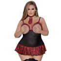 Magic Silk Dress Up Sukienka Varsity Plus Size mini wiązana