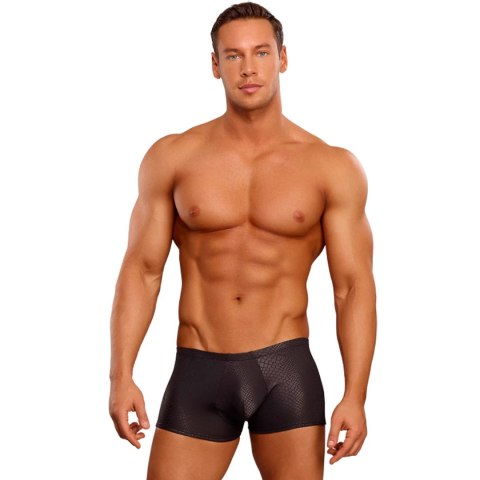 Male Power Black Cobra mini szorty XL wzor skora węża Male Power Black Cobra mini szorty XL wzor skora węża