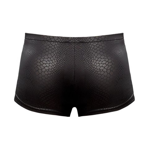 Male Power Black Cobra mini szorty XL wzor skora węża Male Power Black Cobra mini szorty XL wzor skora węża