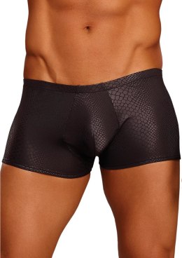 Male Power Black Cobra mini szorty S - elastyczny fason, wzor węża