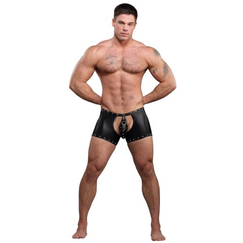 Male Power Fetish szorty L/XL z otwartym systemem i odpinanymi paskami Male Power Fetish szorty L/XL z otwartym systemem i odpinanymi paskami