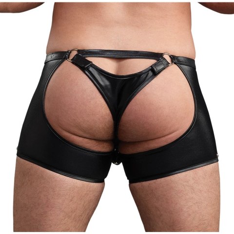 Male Power Fetish szorty L/XL z otwartym systemem i odpinanymi paskami Male Power Fetish szorty L/XL z otwartym systemem i odpinanymi paskami