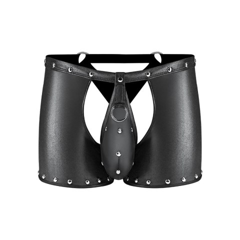 Male Power Fetish szorty L/XL z otwartym systemem i odpinanymi paskami Male Power Fetish szorty L/XL z otwartym systemem i odpinanymi paskami