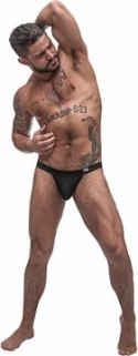 Male Power Jock SM Pure Comfort Modal - sportowa bielizna męska czarna