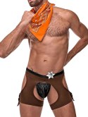 Male Power Kostium Kowbojski XL - 3-częściowy Zestaw z Bandaną