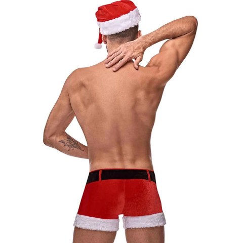 Male Power Kostium Świąteczny L/XL z Czapką i Wykończeniem Pluszowym Male Power Kostium Świąteczny L/XL z Czapką i Wykończeniem Pluszowym