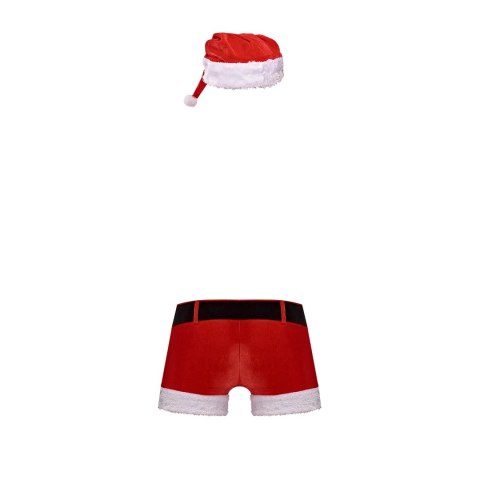 Male Power Kostium Świąteczny L/XL z Czapką i Wykończeniem Pluszowym Male Power Kostium Świąteczny L/XL z Czapką i Wykończeniem Pluszowym