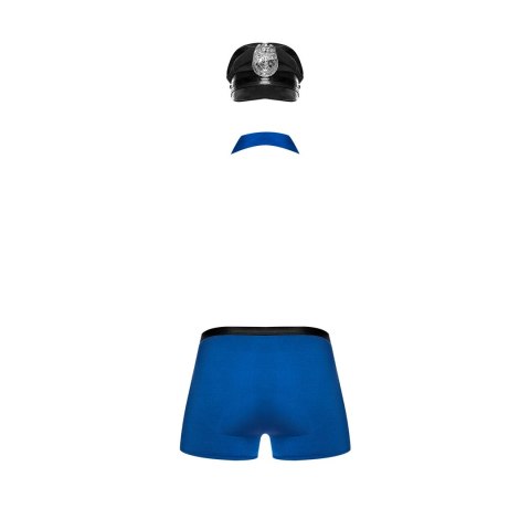 Male Power LXL zestaw oficera 3-częściowy z szortami i akcesoriami Male Power LXL zestaw oficera 3-częściowy z szortami i akcesoriami