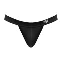 Male Power Pure Comfort Modal LXL - Stringi męskie z panelem i szerokim pasem