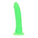 RealRock Glow in the Dark model 18 cm z przyssawką silikonowy