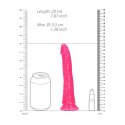 RealRock Model Glow In The Dark 18 cm z przyssawką, elastyczny