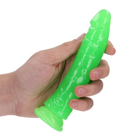 RealRock Model Glow in the Dark 15,5 cm - anatomiczna powierzchnia, przyssawka RealRock Model Glow in the Dark 15,5 cm - anatomiczna powierzchnia, przyssawka