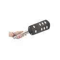 Ouch! by Shots skorzana packa z otworami stalowy uchwyt 43,8cm