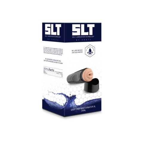 Shots SLT Easy Grip - otwierana maszyna intymna usta samosmarująca Shots SLT Easy Grip - otwierana maszyna intymna usta samosmarująca