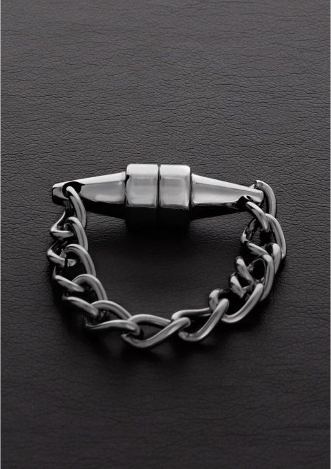 Steel Mini - magnetyczny zacisk z łańcuszkiem - stalowy, 1 sztuka Steel Mini - magnetyczny zacisk z łańcuszkiem - stalowy, 1 sztuka