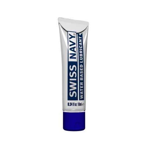 Swiss Navy Lubrykant wodny 10 ml tuba podrożna, długotrwała formuła Swiss Navy Lubrykant wodny 10 ml tuba podrożna, długotrwała formuła