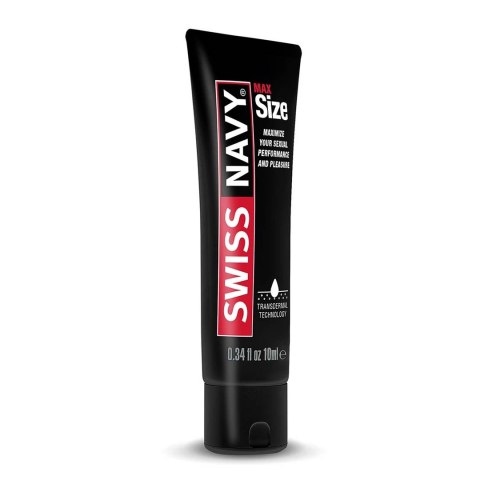 Swiss Navy Max Size Cream 10 ml - krem dla mężczyzn z Butea Superba