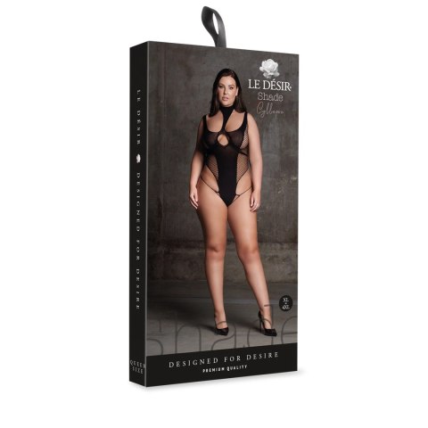 Le Desir Bodystocking Cyllene Plus Size - elastyczne body z golfem XL-XXXXL Le Desir Bodystocking Cyllene Plus Size - elastyczne body z golfem XL-XXXXL