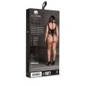 Le Desir Bodystocking Cyllene Plus Size - elastyczne body z golfem XL-XXXXL