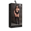 Le Desir Bodystocking Elara Plus Size - anatomiczny model XL-XXXXL