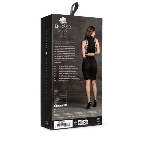 Le Desir Kala - Zestaw Top i Spodnica Modelująca, elastyczny S-XL Le Desir Kala - Zestaw Top i Spodnica Modelująca, elastyczny S-XL
