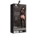 Le Desir Kalyke Bodystocking S-XL - elastyczna siateczka, głęboki dekolt