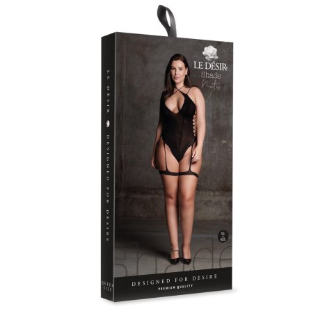 Le Desir Metis Body Plus Size z paskami i siateczką XL-XXXXL Le Desir Metis Body Plus Size z paskami i siateczką XL-XXXXL