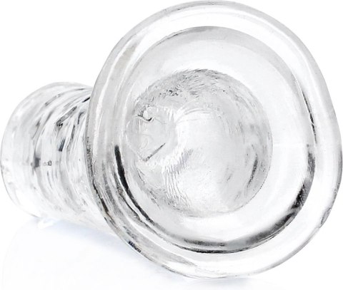 RealRock CRYSTAL CLEAR - Model z przyssawką 14,5 cm, transparentny RealRock CRYSTAL CLEAR - Model z przyssawką 14,5 cm, transparentny
