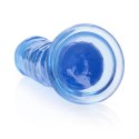 RealRock Crystal Clear 20 cm - model anatomiczny z przyssawką, przezroczysty