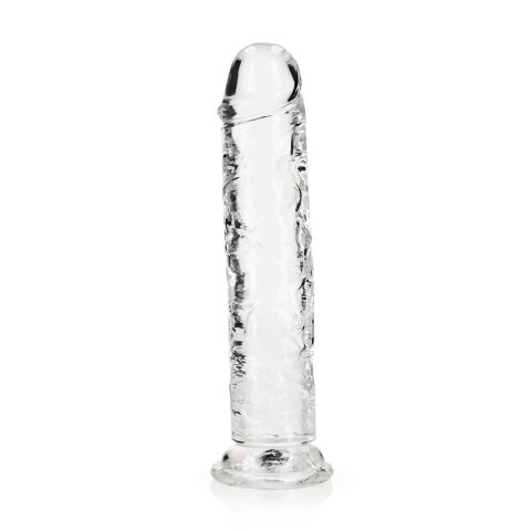 RealRock Crystal Clear 23 cm - Model z Przyssawką, Transparentny RealRock Crystal Clear 23 cm - Model z Przyssawką, Transparentny