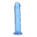 RealRock Crystal Clear 23 cm - model z przyssawką, przezroczysty