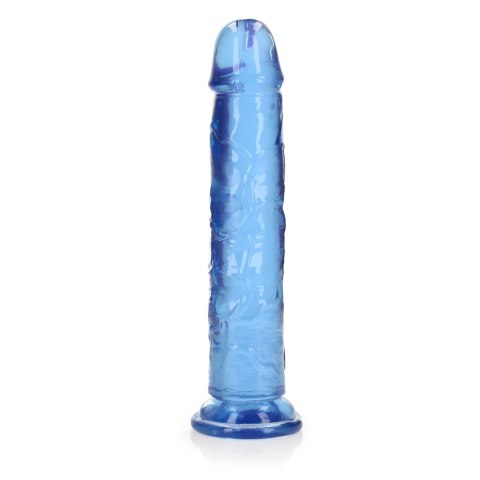 RealRock Crystal Clear 23 cm - model z przyssawką, przezroczysty RealRock Crystal Clear 23 cm - model z przyssawką, przezroczysty