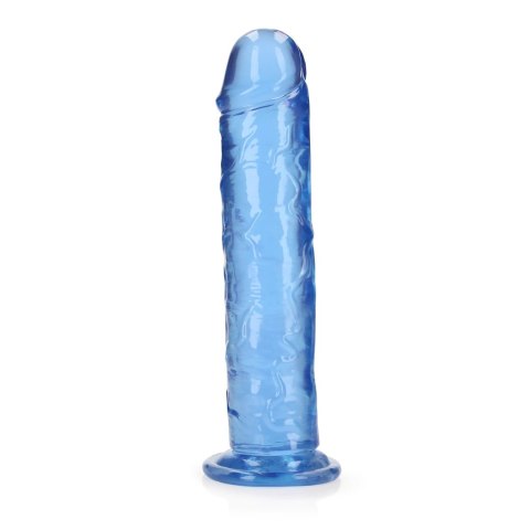 RealRock Crystal Clear 23 cm - model z przyssawką, przezroczysty RealRock Crystal Clear 23 cm - model z przyssawką, przezroczysty