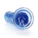 RealRock Crystal Clear 23 cm - model z przyssawką, przezroczysty
