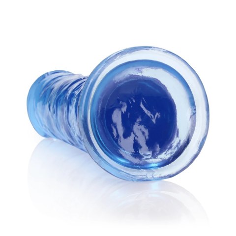RealRock Crystal Clear 23 cm - model z przyssawką, przezroczysty RealRock Crystal Clear 23 cm - model z przyssawką, przezroczysty