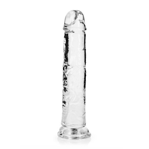 RealRock Crystal Clear model 20 cm z mocną przyssawką - przezroczysty RealRock Crystal Clear model 20 cm z mocną przyssawką - przezroczysty
