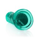RealRock Crystal Clear model 20 cm z przyssawką - transparentny