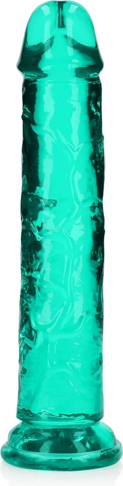 RealRock Crystal Clear model 20 cm z przyssawką - transparentny RealRock Crystal Clear model 20 cm z przyssawką - transparentny