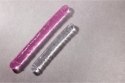 RealRock Crystal Clear model podwojny 45 cm - transparentny
