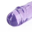 RealRock Crystal Clear model podwojny przezroczysty 34 cm