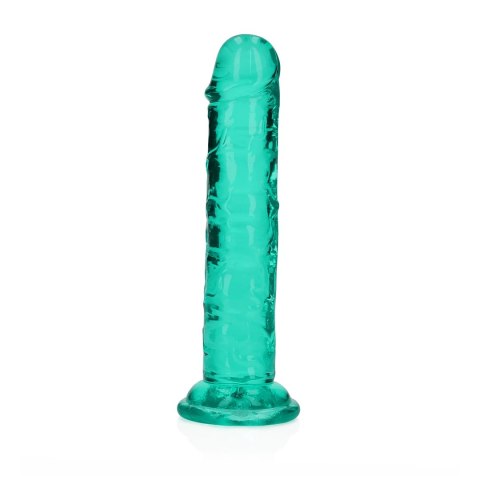 RealRock Crystal Clear model z przyssawką 14,5 cm, transparentny RealRock Crystal Clear model z przyssawką 14,5 cm, transparentny