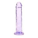 RealRock Crystal Clear model z przyssawką 14,5 cm transparentny