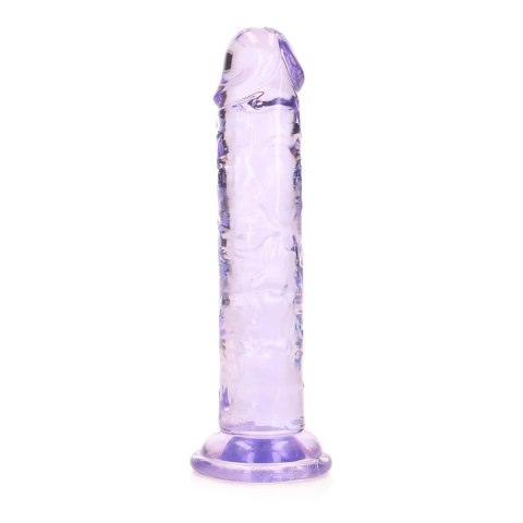 RealRock Crystal Clear model z przyssawką 14,5 cm transparentny RealRock Crystal Clear model z przyssawką 14,5 cm transparentny