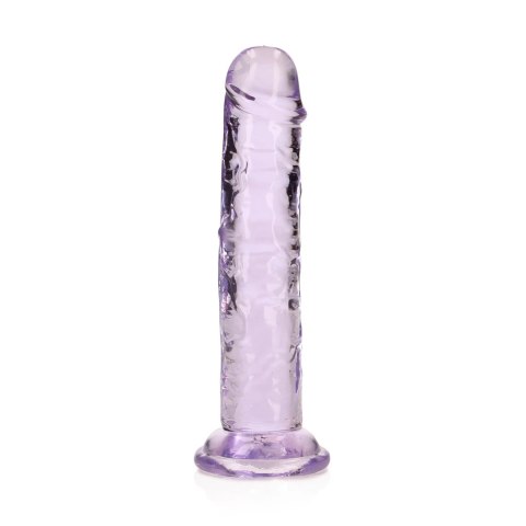 RealRock Crystal Clear model z przyssawką 14,5 cm transparentny RealRock Crystal Clear model z przyssawką 14,5 cm transparentny
