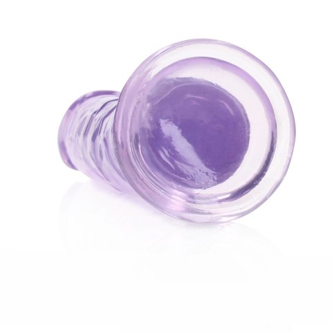 RealRock Crystal Clear model z przyssawką 14,5 cm transparentny RealRock Crystal Clear model z przyssawką 14,5 cm transparentny
