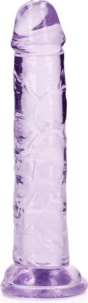 RealRock Crystal Clear model z przyssawką 14,5 cm transparentny