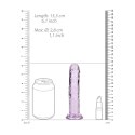 RealRock Crystal Clear model z przyssawką 14,5 cm transparentny